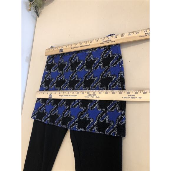 Lala’c Golf Collection Women’s Pull-On Pants Size L Black & Blue Comfort Stretch - Picture 6 of 8